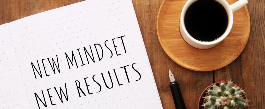 new mindset new result quote