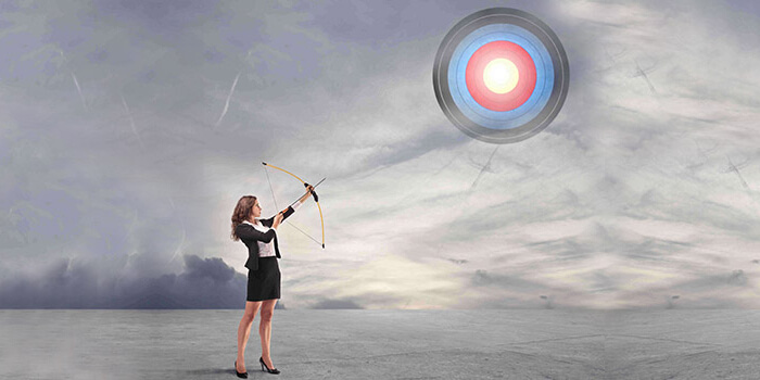 woman hit goal about top female executive