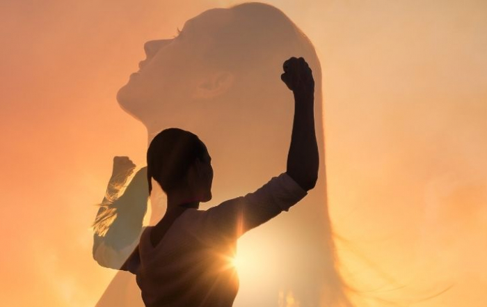 Corporate Image Woman Follow Your Dreams