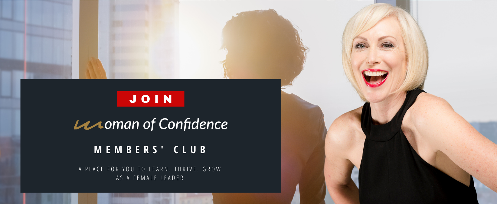 Confident Woman Member's Club by Suzie Lightfoot 