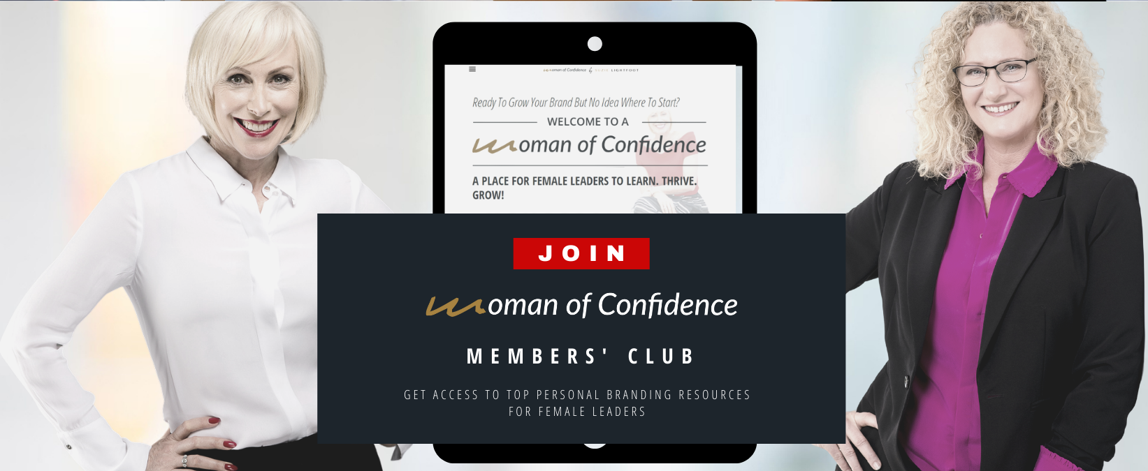 Woman of Confidence Member's Club by Suzie Lightfoot